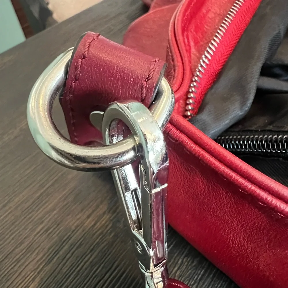 Gianni Conti Red Leather Bag - Picture 10 of 13